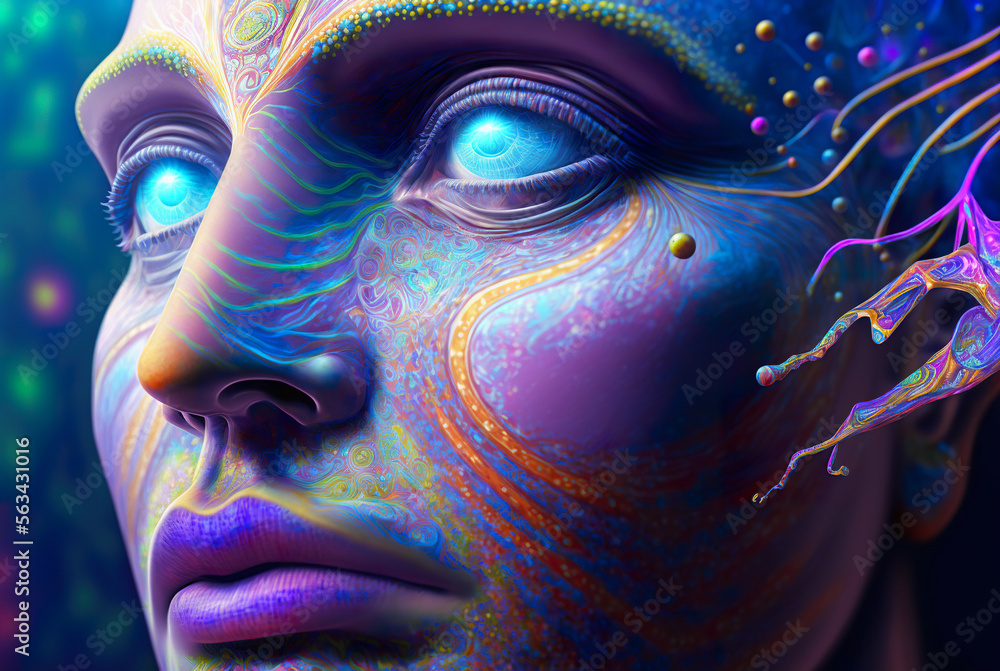 Expanded Consciousness. Generated by Midjourney AI Expanded Consciousness. Generated by Midjourney AI