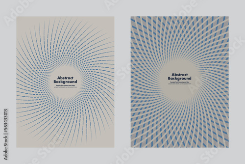 Abstract circle lines background, geometric vector design, cover posters flyers leaflets brochures wallpaper backdrop annual vertical banner website layout templates, minimal, music sound, radius 
