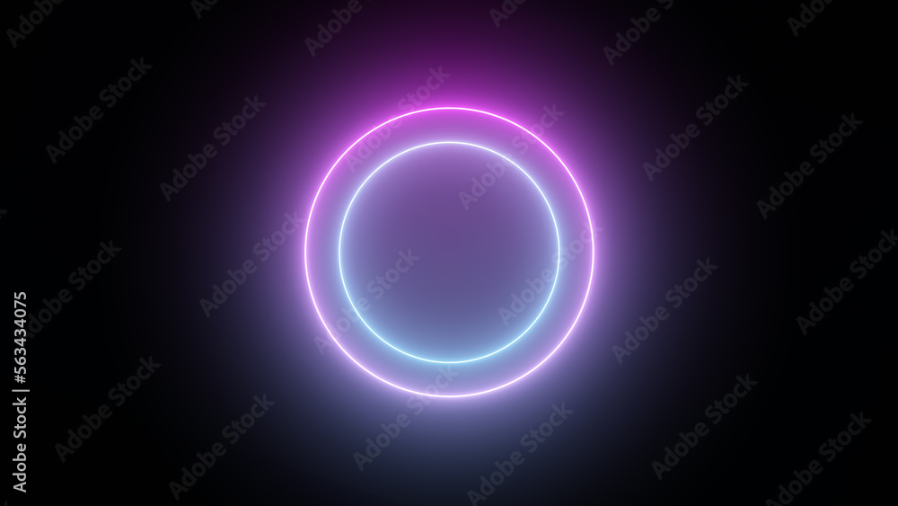Cycle Neon Button Sign Light Ellipse Symbol LED Cycle Neon Button Sign Light Ellipse Symbol LED
