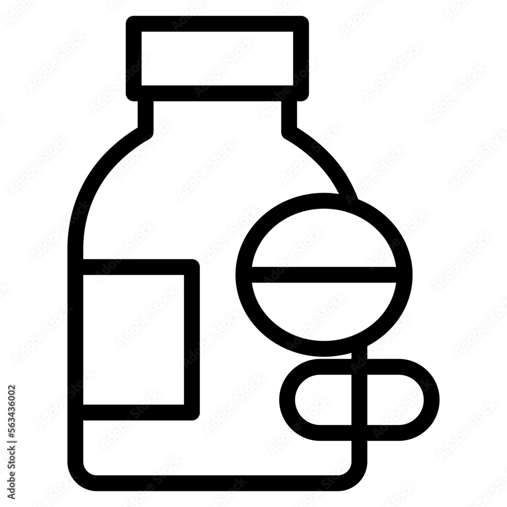 pill bottle line pill bottle line