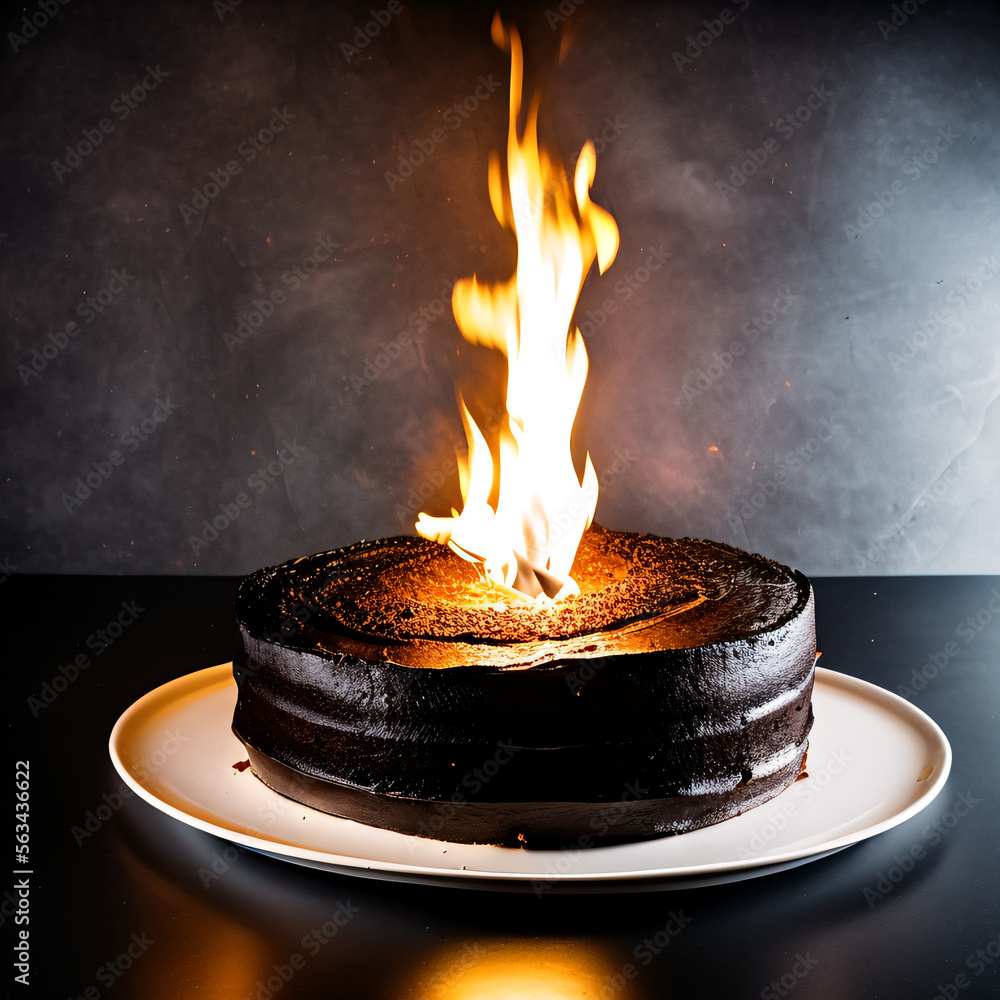 Burning Birthday Cake Images - Free Download on Freepik