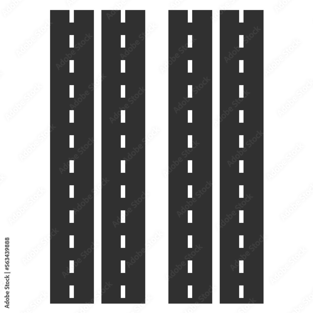 Obraz premium Road Icon Illustration