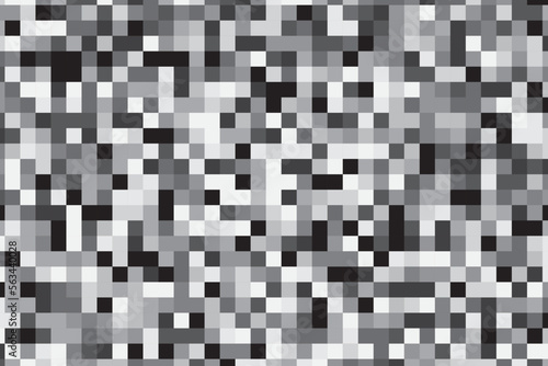 Fototapeta Naklejka Na Ścianę i Meble -  Pattern with geometric elements in gray-black tones. abstract gradient vector background