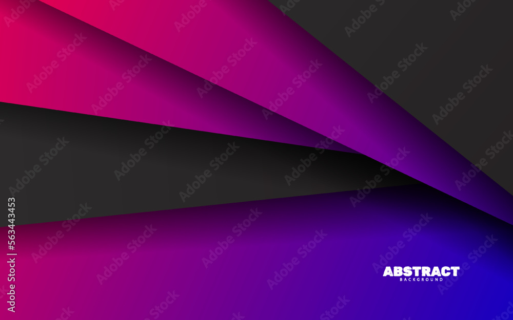 Abstract overlap layer papercut bakground vector Abstract overlap layer papercut bakground vector