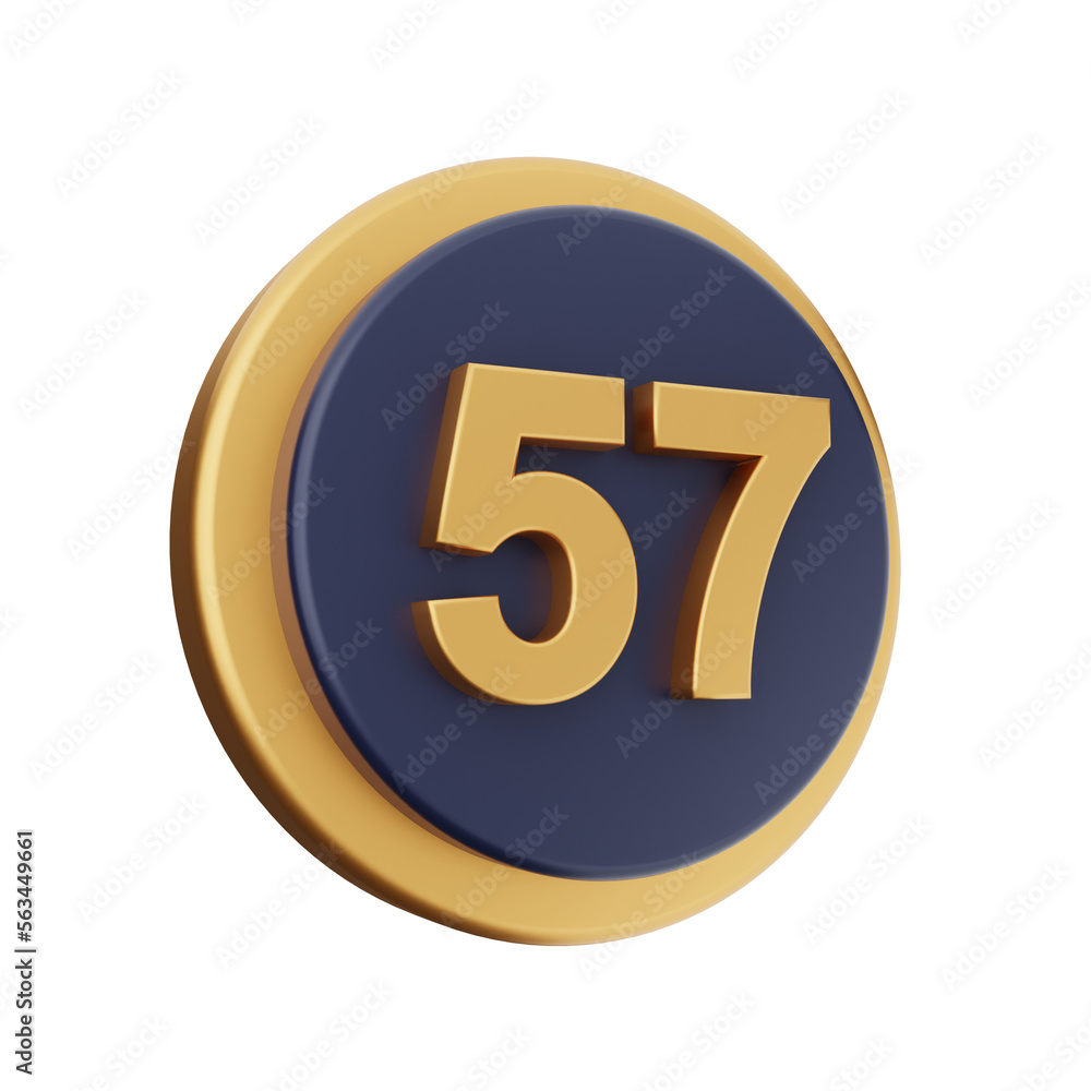 3d number icon illustration render 3d number icon illustration render