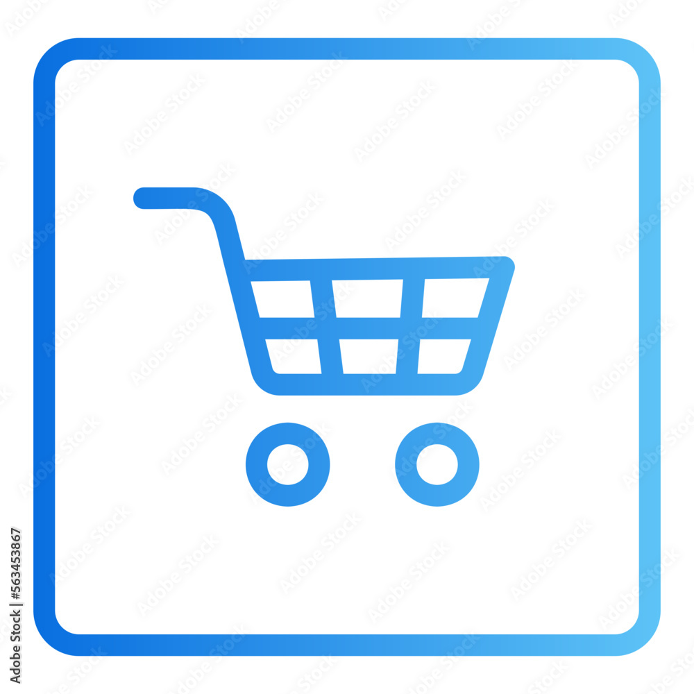supermarket gradient icon supermarket gradient icon