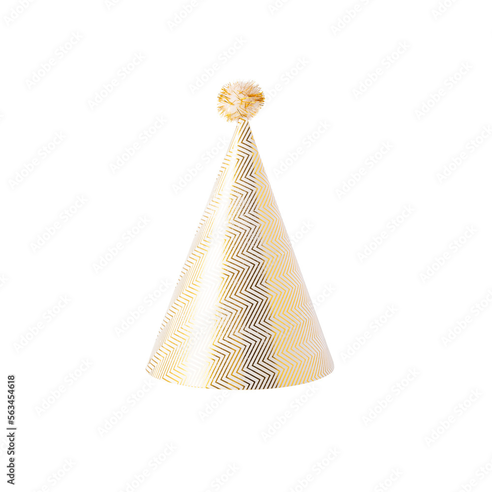 White Party Hat cutout, Png file. White Party Hat cutout, Png file.
