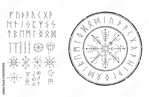 Black nordic symbol pack