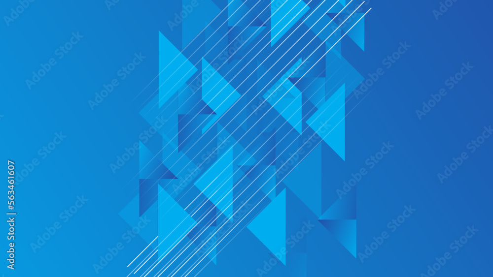 Abstract blue triangles pattern geometric background with diagonal lines. Abstract blue triangles pattern geometric background with diagonal lines.