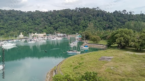 Wallpaper Mural yacht club in the bay of Langkawi island
 Torontodigital.ca