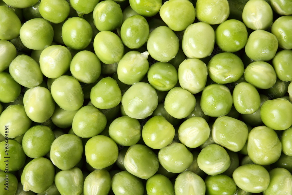 Fresh peas isolated on white background Fresh peas isolated on white background