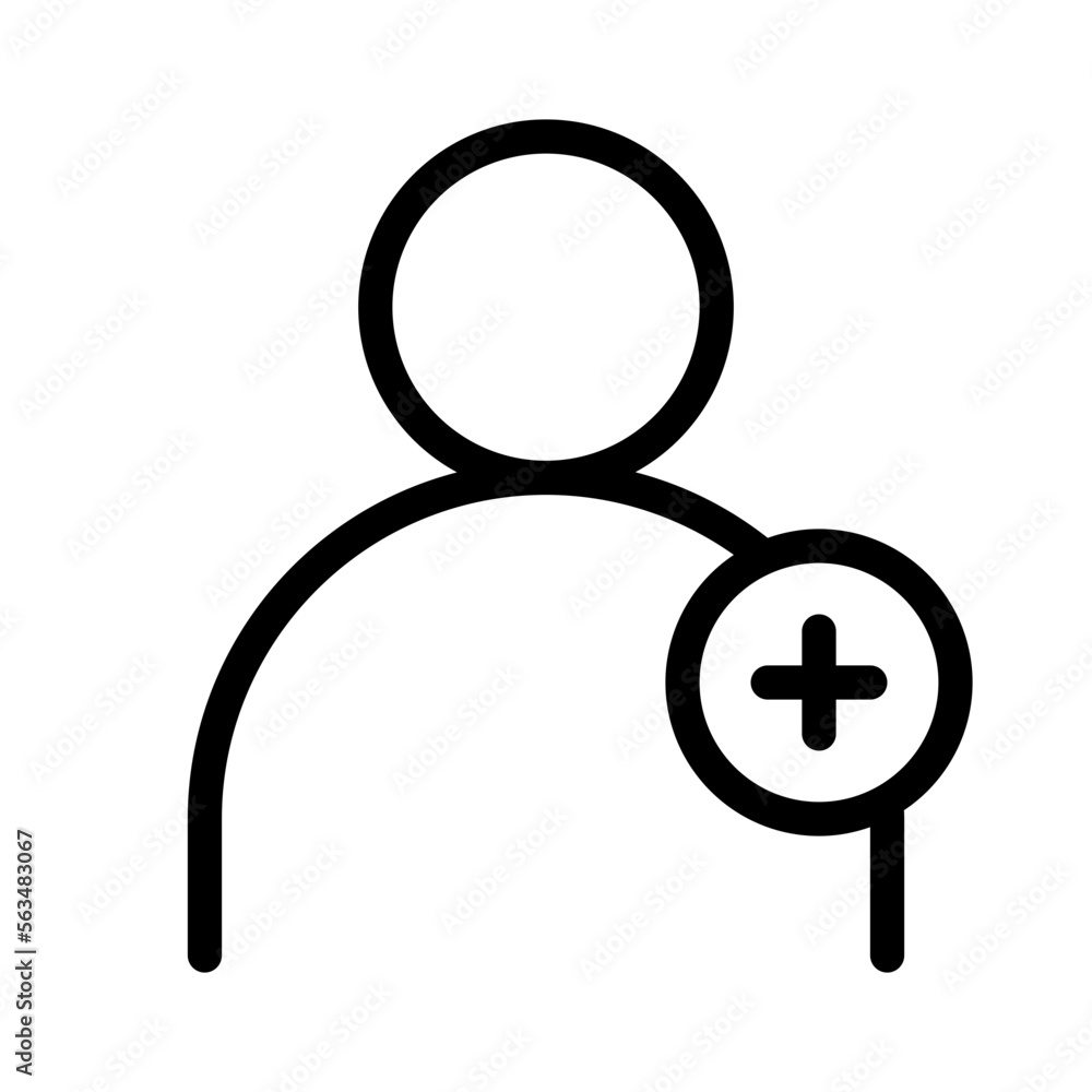 User Isolated Silhouette Solid Line Icon with user, account, login Infographic Simple Vector Illustration User Isolated Silhouette Solid Line Icon with user, account, login Infographic Simple Vector Illustration
