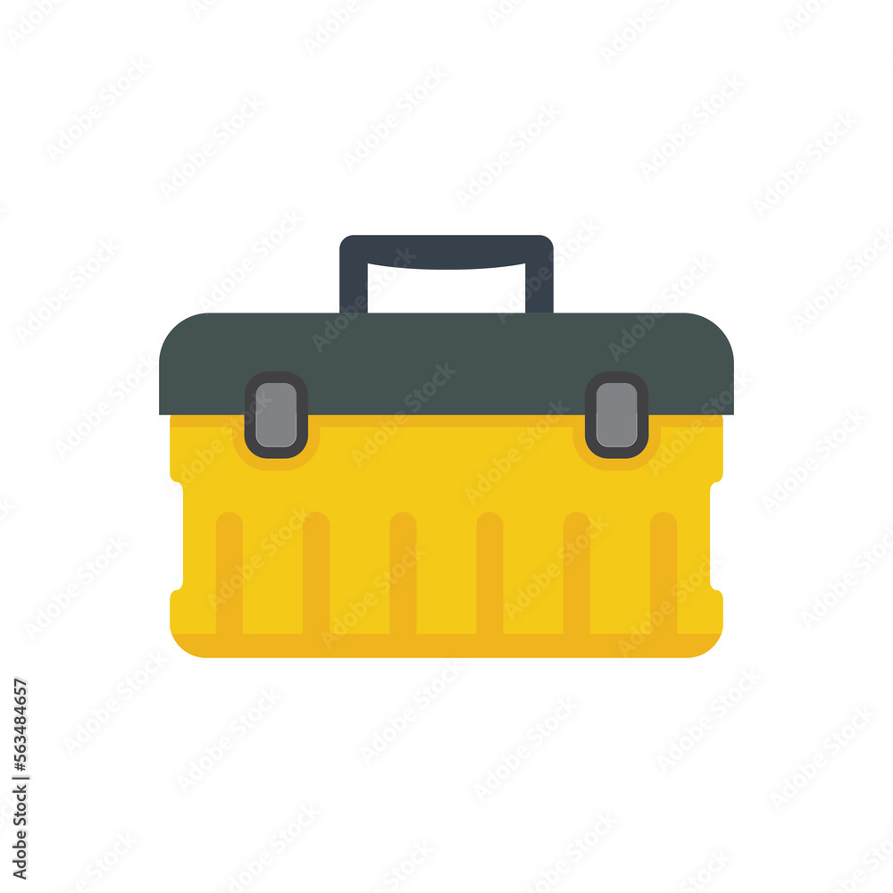 Car tool box icon. Flat vector illustration.
Car tool box icon. Flat vector illustration.