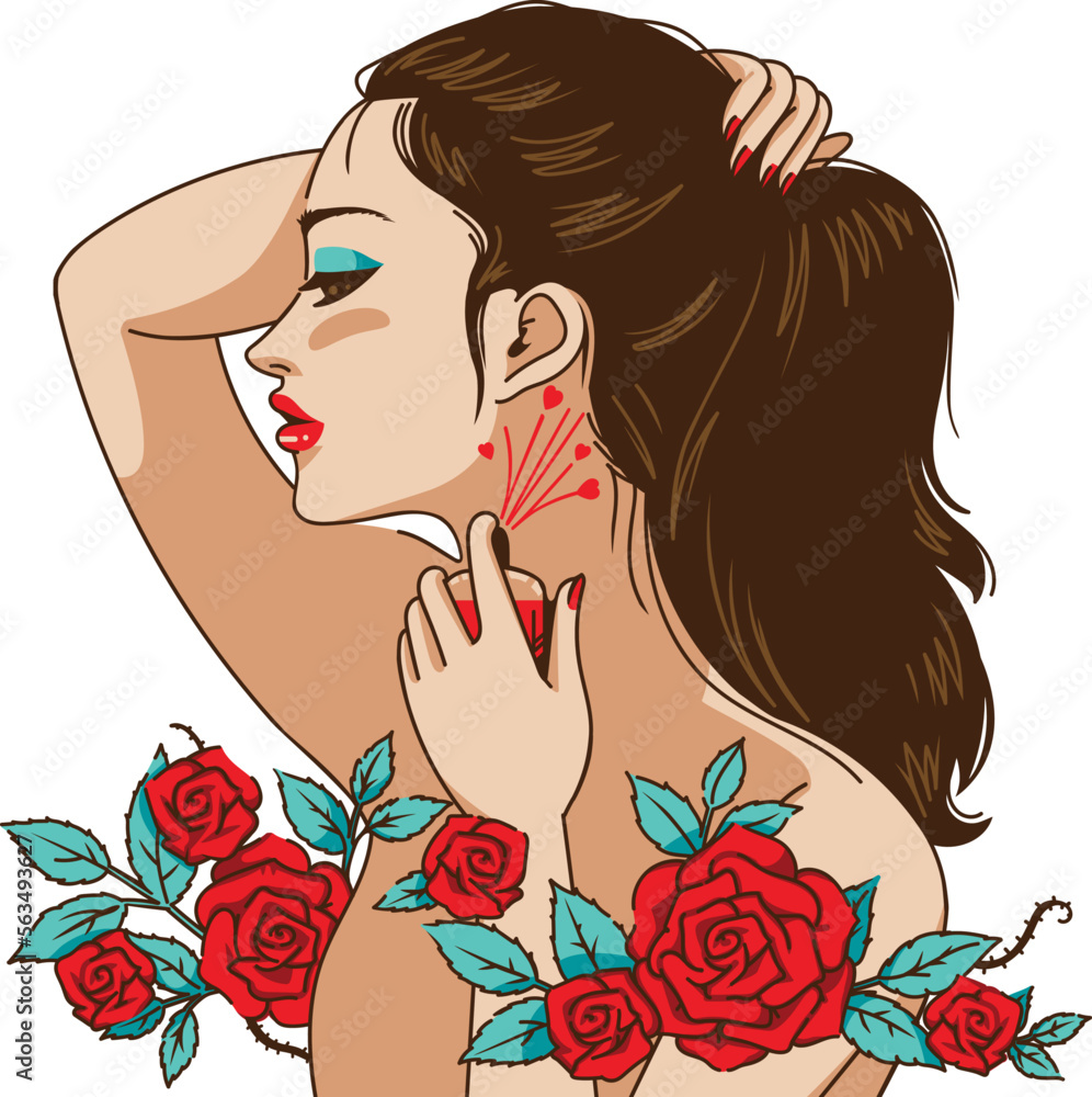 Rose perfume Rose perfume