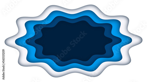 Blue wave, water wave, lines, blue sky background. Vector texture design poster banner abstract blue wallpaper background. 