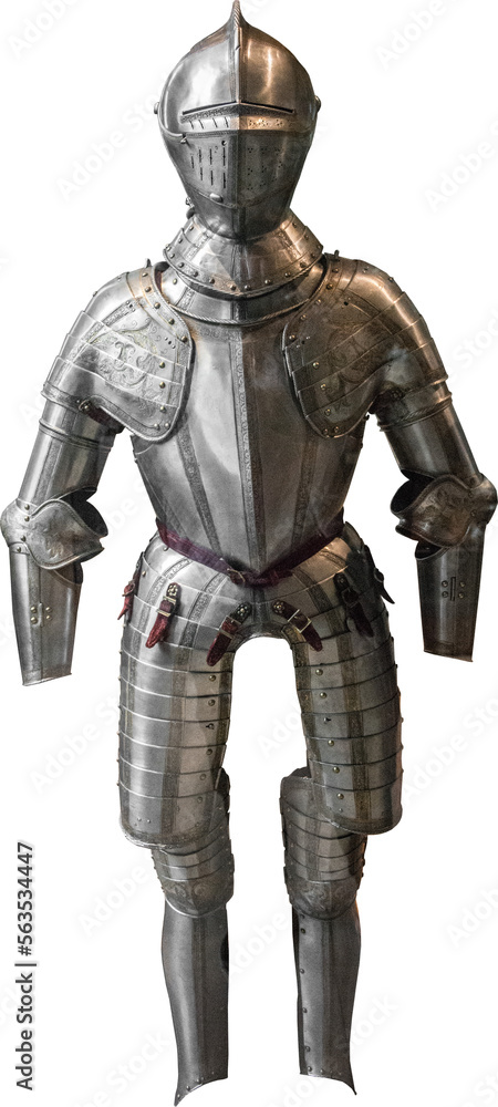 Isolated PNG cutout of a medieval knight armor on a transparent background, ideal for photobashing, matte-painting, concept art Isolated PNG cutout of a medieval knight armor on a transparent background, ideal for photobashing, matte-painting, concept art