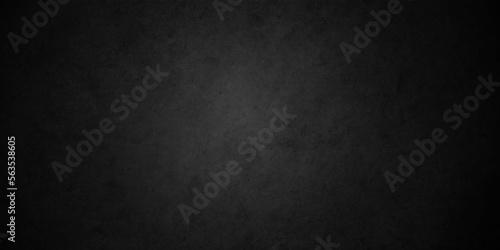 Abstract design with textured black stone wall background. Modern and geometric design with grunge texture, elegant luxury backdrop painting paper texture design .Dark wall texture background . 