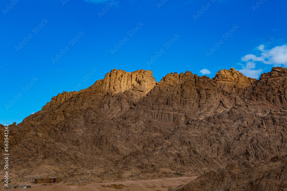 mountains in the desert