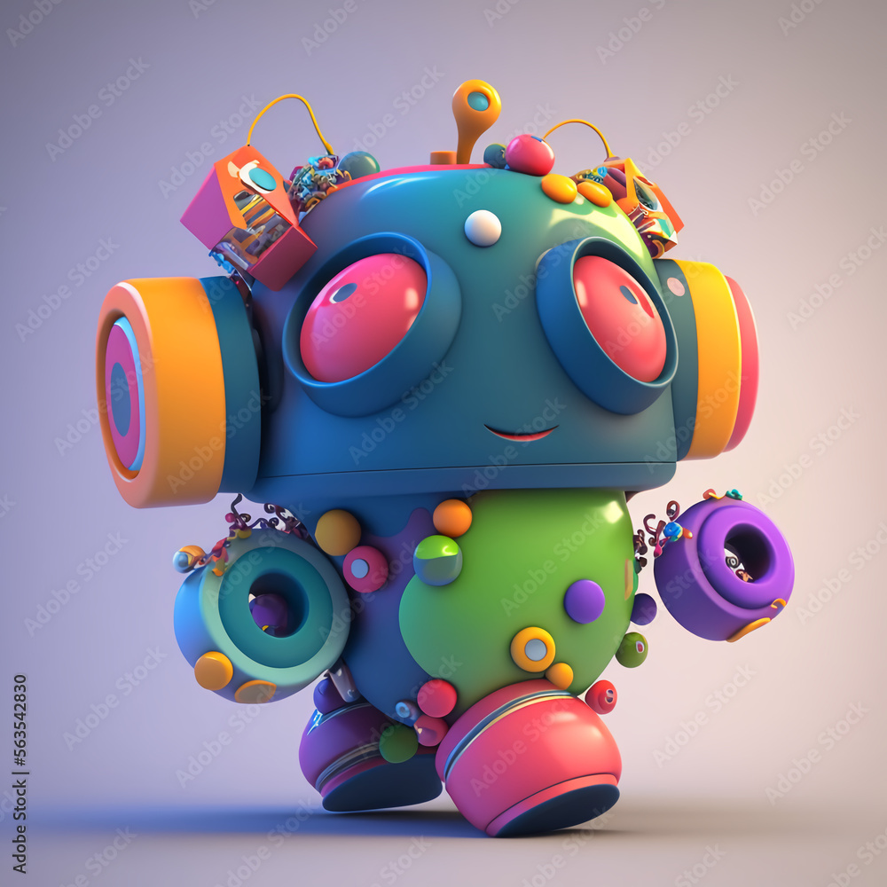 Obraz premium robot toy robot