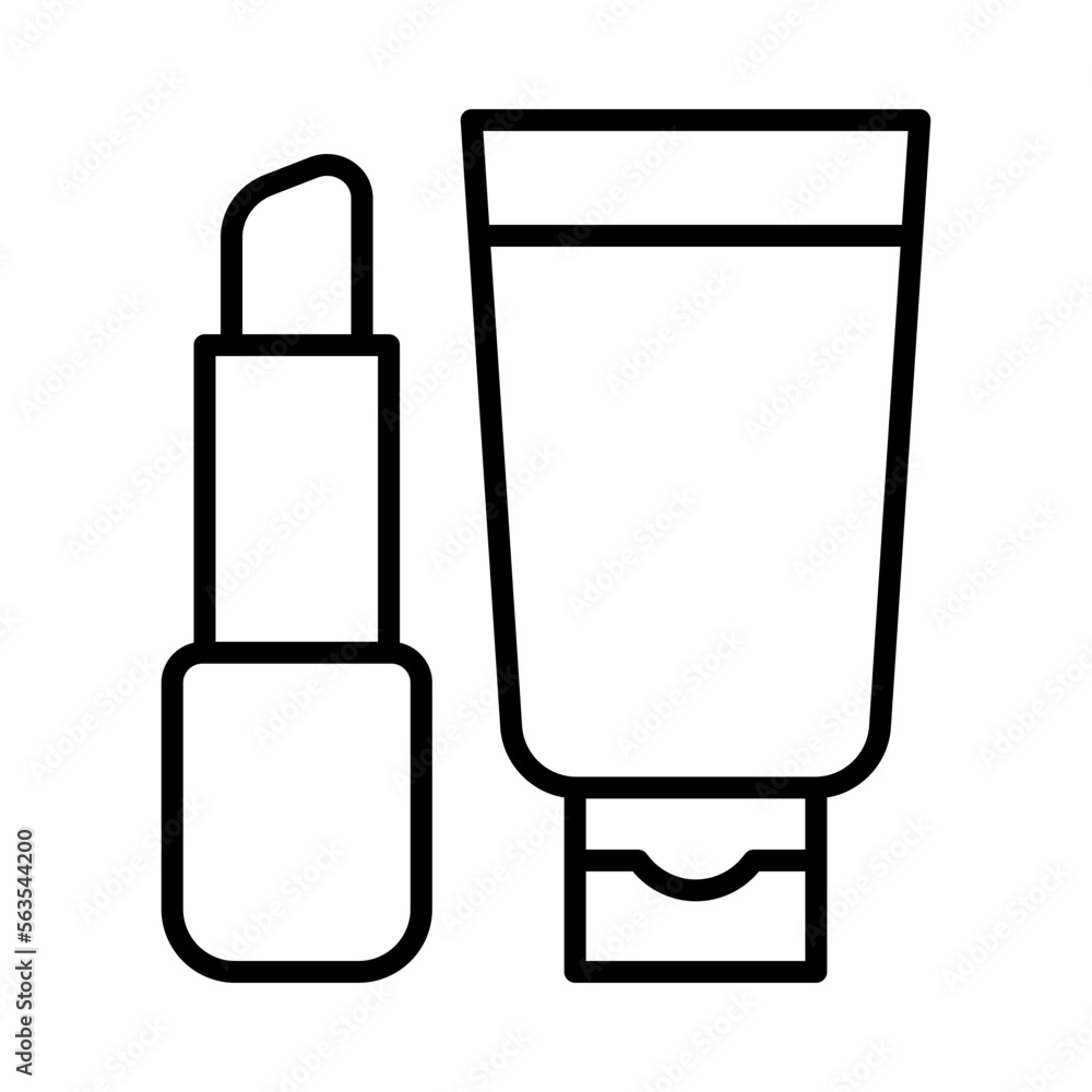 Lipstick Isolated Silhouette Solid Line Icon with lipstick, beauty, cosmetics, makeup, skincare, lippie Infographic Simple Vector Illustration Lipstick Isolated Silhouette Solid Line Icon with lipstick, beauty, cosmetics, makeup, skincare, lippie Infographic Simple Vector Illustration