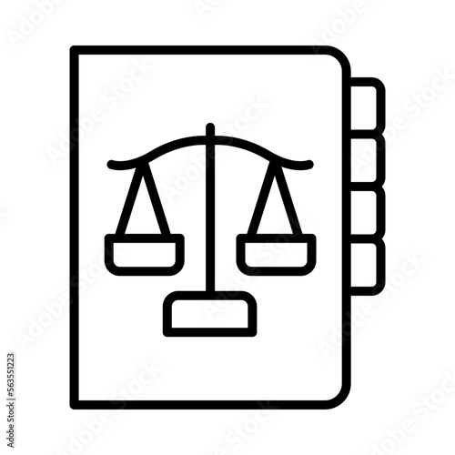 Legal-Documents Isolated Silhouette Solid Line Icon with legal-documents, court, crime, judge, law, legal Infographic Simple Vector Illustration