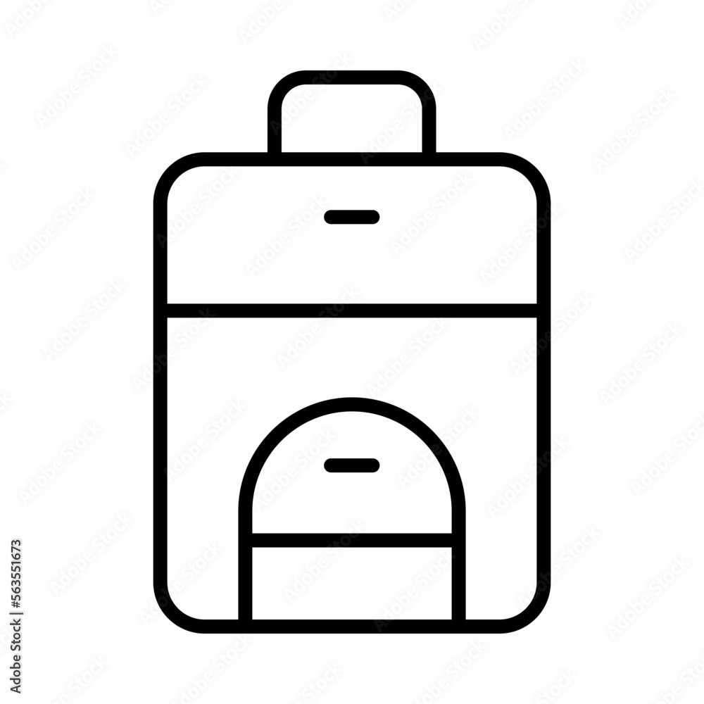 Luggage Isolated Silhouette Solid Line Icon with luggage, bag, holiday, tourism, tourist, travel Infographic Simple Vector Illustration Luggage Isolated Silhouette Solid Line Icon with luggage, bag, holiday, tourism, tourist, travel Infographic Simple Vector Illustration