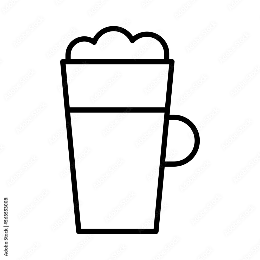 Coffee Isolated Silhouette Solid Line Icon with coffee, beverage, cafe, drink, frappe, tea Infographic Simple Vector Illustration Coffee Isolated Silhouette Solid Line Icon with coffee, beverage, cafe, drink, frappe, tea Infographic Simple Vector Illustration
