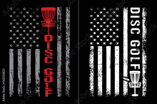 Disc Golf Vintage Design