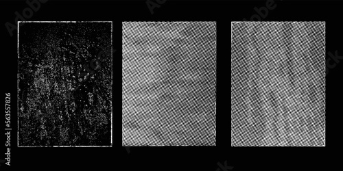 Grunge Urban Backgrounds set.Texture Vector.Dust Overlay Distress Grain ,Simply Place illustration over any Object to Create grungy Effect .abstract,splattered , dirty, texture for your design. 