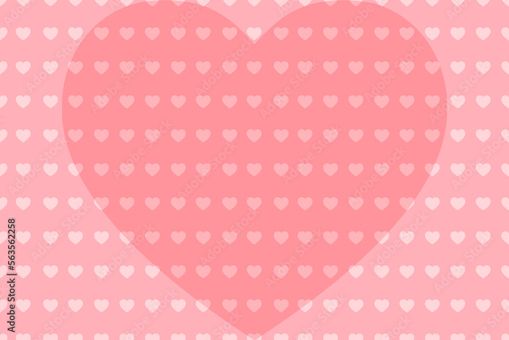 Vector illustration heart pattern lover pink background,Striped heart shape pattern abstract