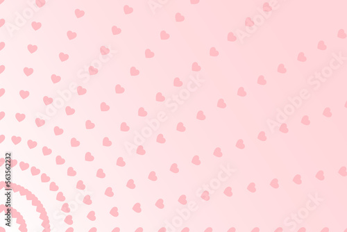 Vector illustration heart pattern lover pink background,Striped heart shape pattern abstract
