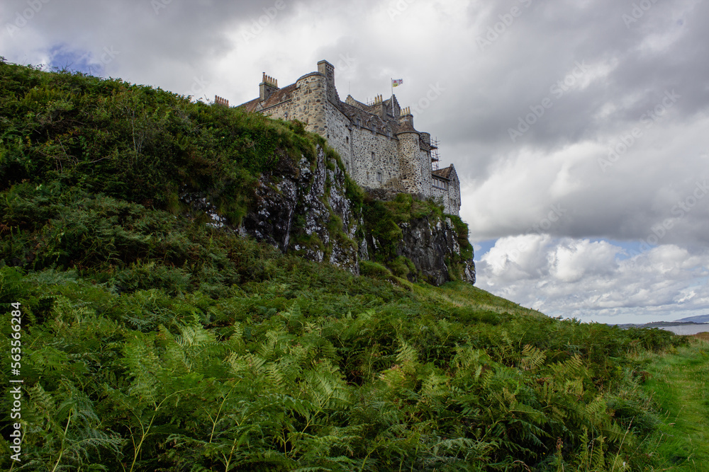 Duart Castle, scenery of Mull island