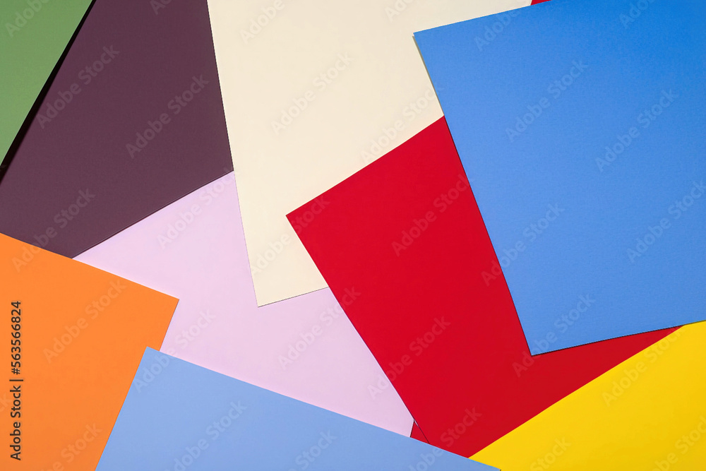 Cut papers art screen background