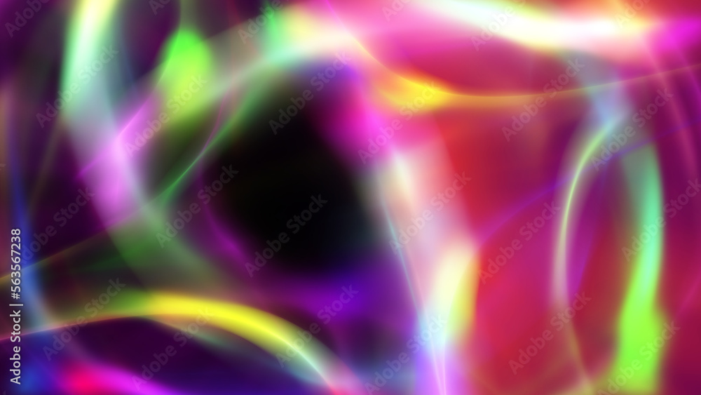 background neon line wave illustration