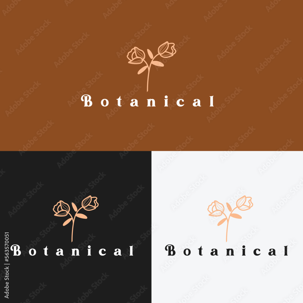 Botonical Logo Design Botonical Logo Design