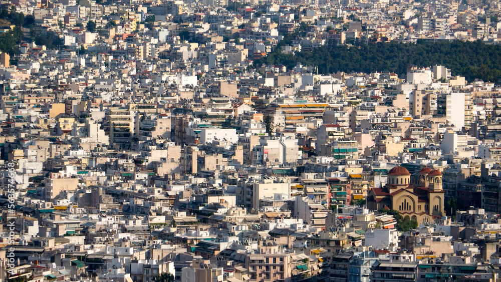 The Urban sprawl of Athens The Urban sprawl of Athens