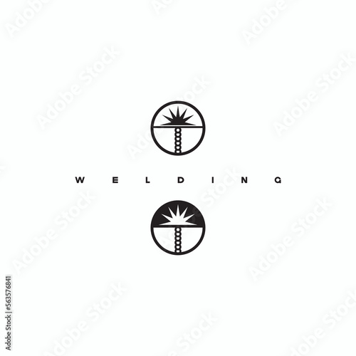 
illustration consisting of an image of a welded structure in the form of a symbol or logo