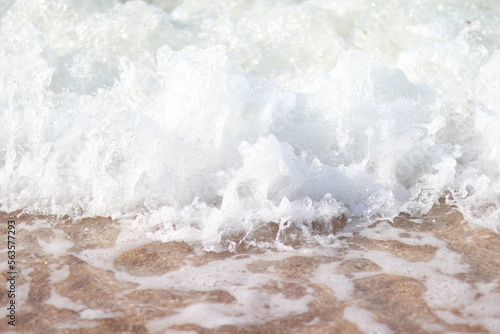 Fototapeta Naklejka Na Ścianę i Meble -  water wave on the sea