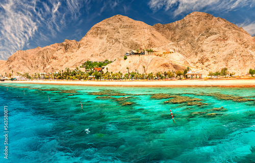 Coral reefs as nature area and great biodiversity in tropical marine ecosystems that is still remain untouched by human activities in Sinai, Middle East