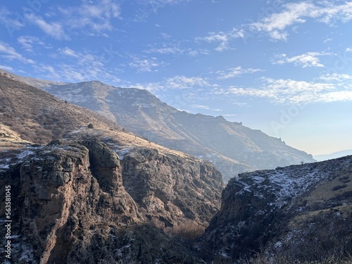 Panorama of the mountains. 