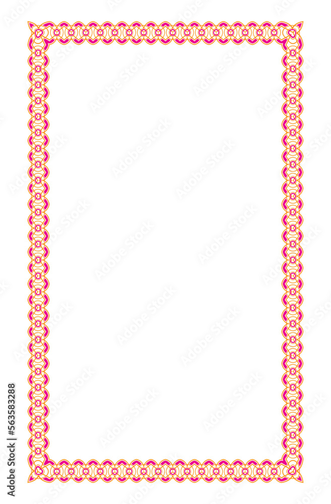 Border art unique and abstract design Border art unique and abstract design