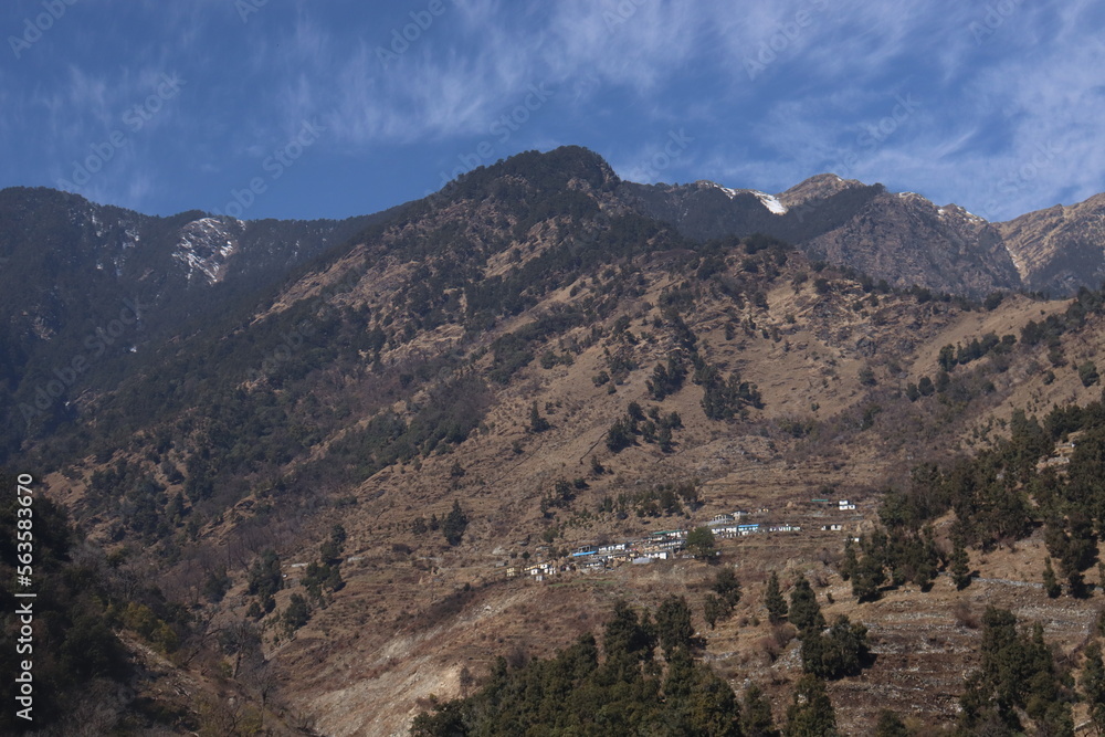 Fototapeta premium landscape in the mountains