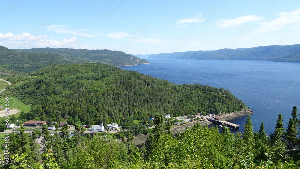 Sainte-Rose-du-Nord Fjord du Saguenay