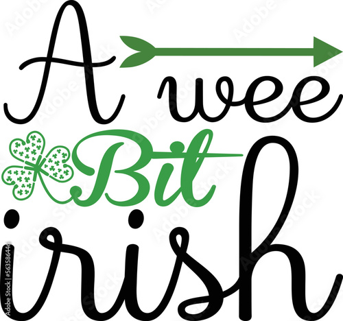 A wee bit irish