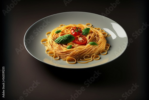 Spagetti on a Plate, Generative AI