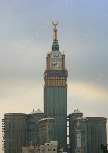 Mecca Clock Tower in Mecca, Saudi Arabia