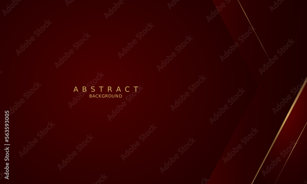 dark red luxury premium background and gold line. dark red luxury premium background and gold line.