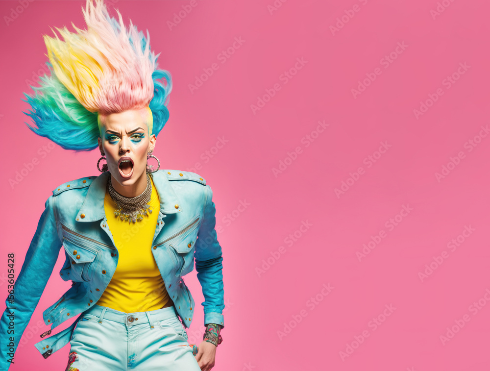 Style punk femme hotsell