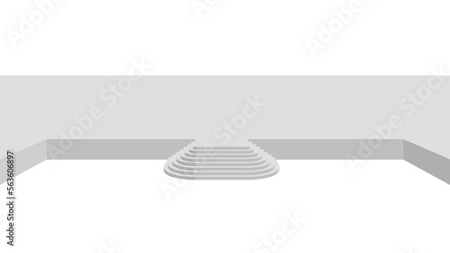 ステージと階段