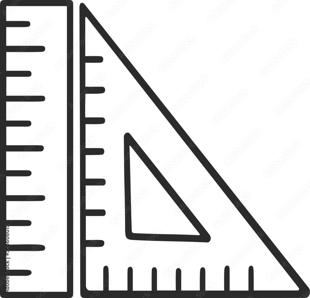 Art tool icon, drawing tool line icon black vector Art tool icon, drawing tool line icon black vector